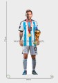 Lionel Messi (5) z kartonu sklep internetowy
