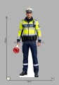 Policjant niemiecki (2) z kartonu sklep internetowy
